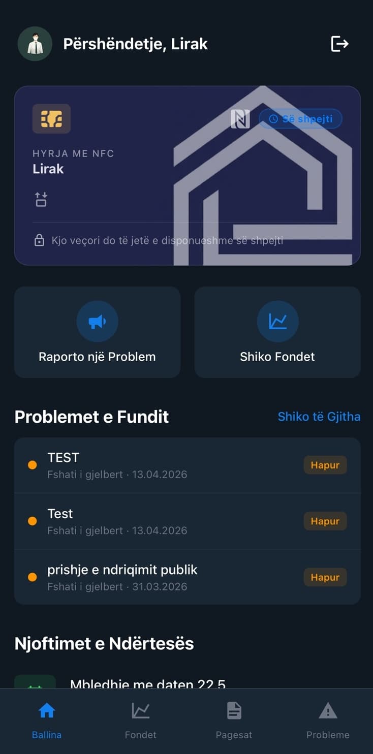 Ballina – pamja kryesore