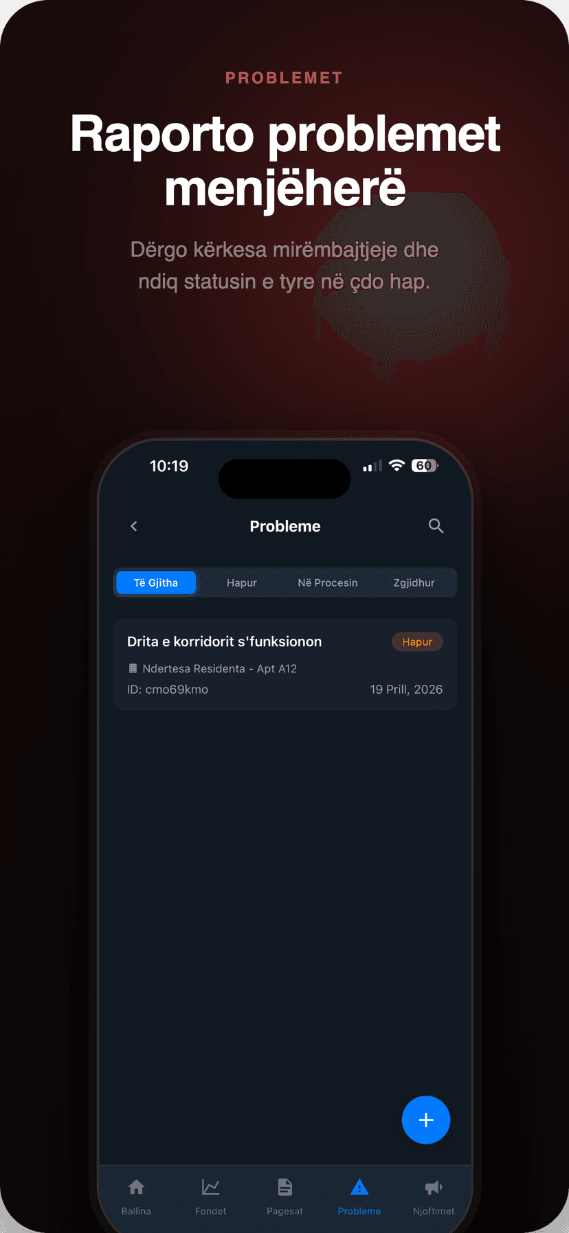 Probleme – lista e problemeve